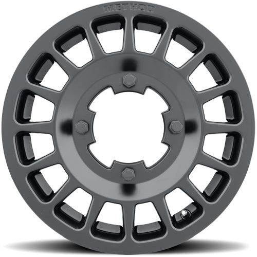 (Set of 5) Method UTV MR407 Bead Grip 14x6 4x136 +38mm Matte Black Wheels Rims