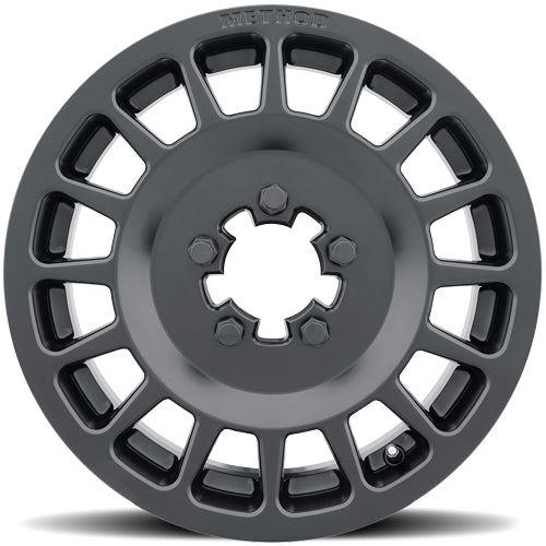 (Set of 5) Method UTV MR407 Bead Grip 15x6 5x4.5" +51mm Matte Black Wheels Rims