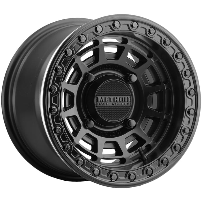 Staggered-Method UTV MR415 BL 15x7,15x10 4x156 38mm Double Black Wheels Rims