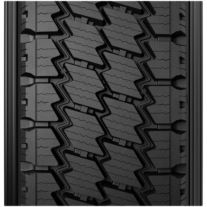 (QTY 4) 225/70R19.5 Michelin Agilis HD Grip D 128/126N LRG Black Wall Tires