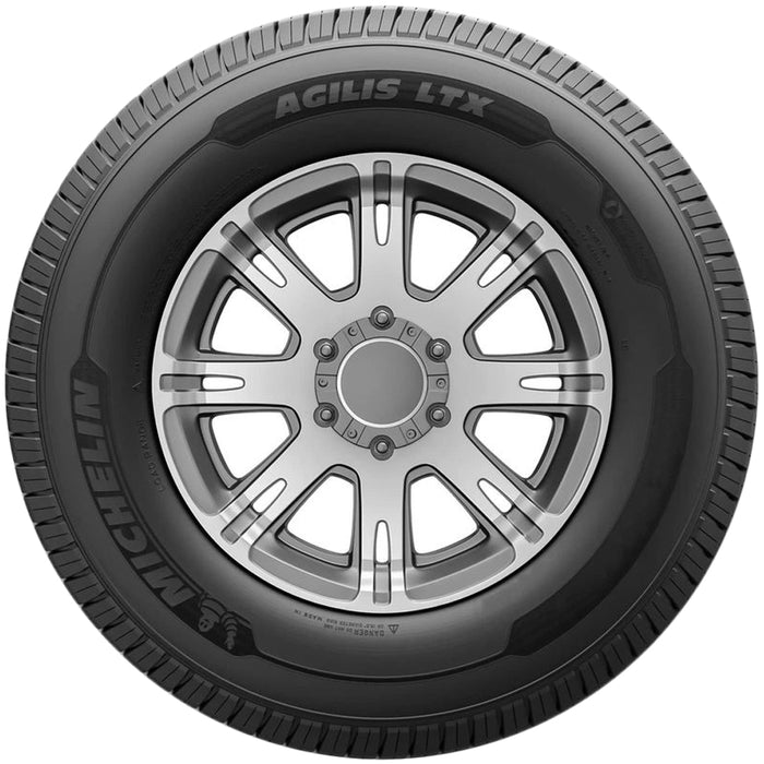 (QTY 2) LT245/75R16 Michelin Agilis LTX 120/116Q LRE Black Wall Tires