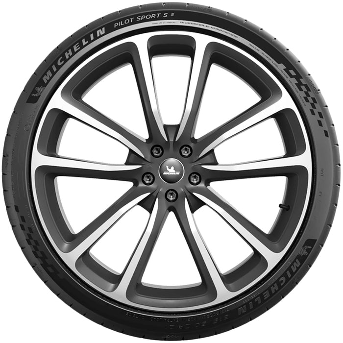 (QTY 2) 285/30R20 Michelin Pilot Sport S 5 99Y XL Black Wall Tires