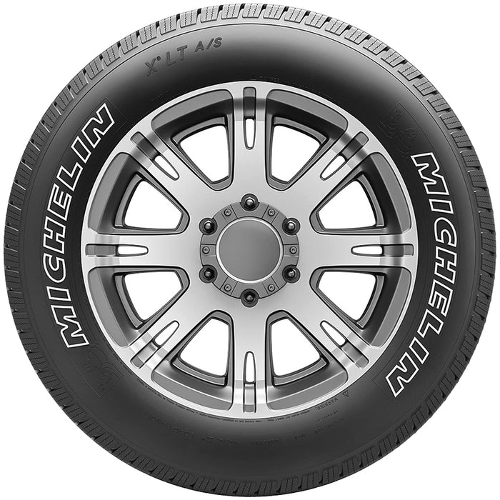 (QTY 2) 245/70R16 Michelin X LT A/S 107T SL White Letter Tires