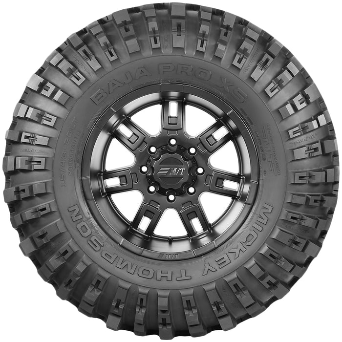 (QTY 4) 35x13.50-17 Mickey Thompson Baja Pro XS LRC Black Wall Tires
