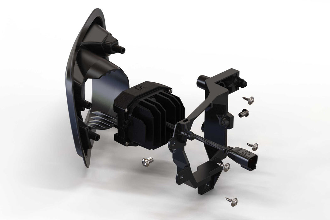 Morimoto 4Banger Ram Horizontal Fog Light Brackets BAF017