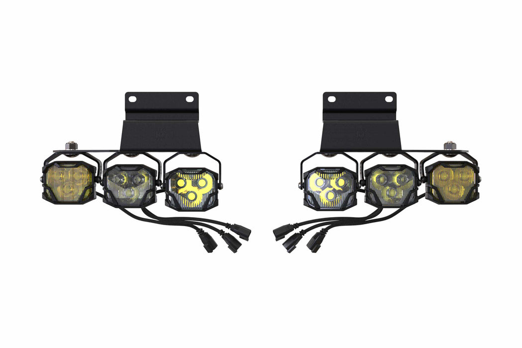 Morimoto 4Banger Triple Fog Light Brackets BAF066
