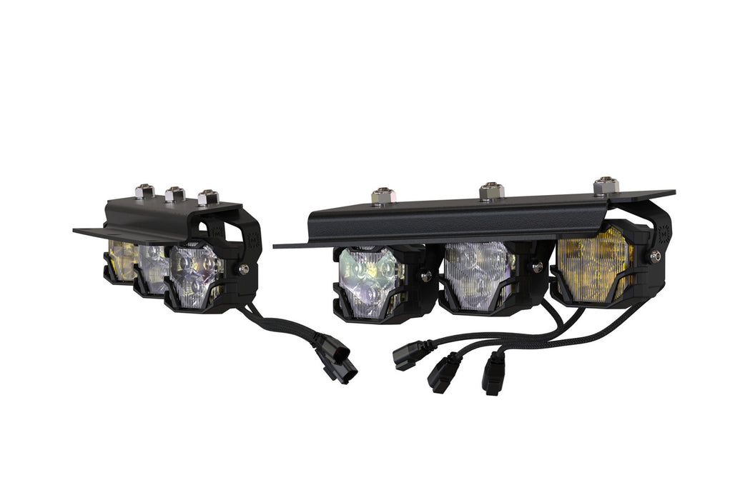 Morimoto 4Banger Triple Fog Light Brackets BAF069