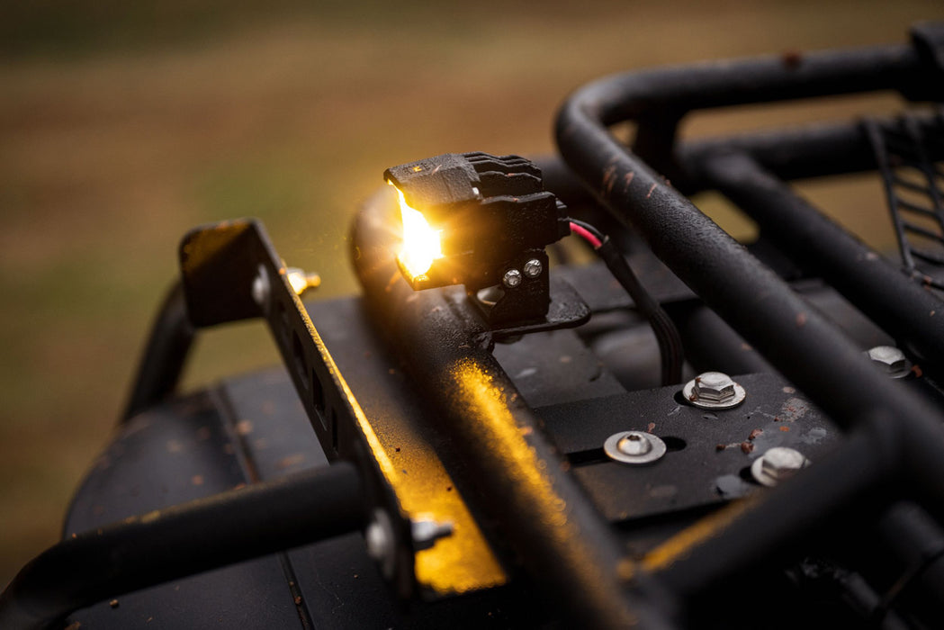 Morimoto Offroad 1Banger HXB LED Light Pods Yellow Flood Pair