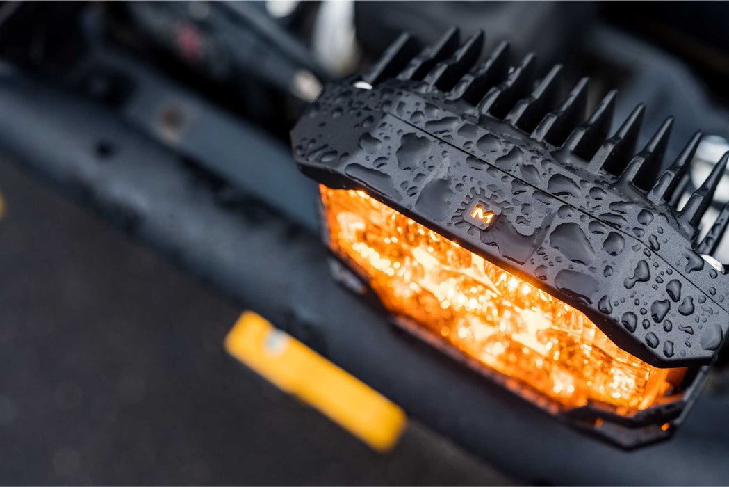Morimoto Offroad BigBanger NCS Amber DRL LED Light Pod White Spot