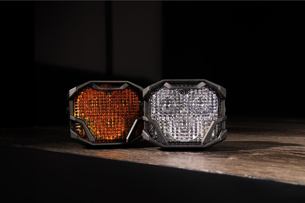 Morimoto Offroad 4Banger 2.0 HXB LED Light Pods White Flood Set