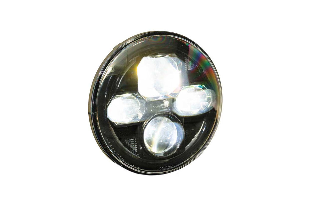 Morimoto Sealed7 7in Round Headlights Black
