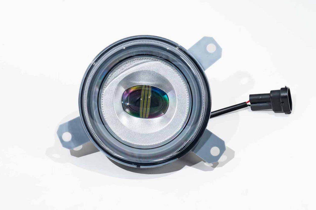 Morimoto Offroad XB LED Fog Lights Chrome Pair For Ferrari 355
