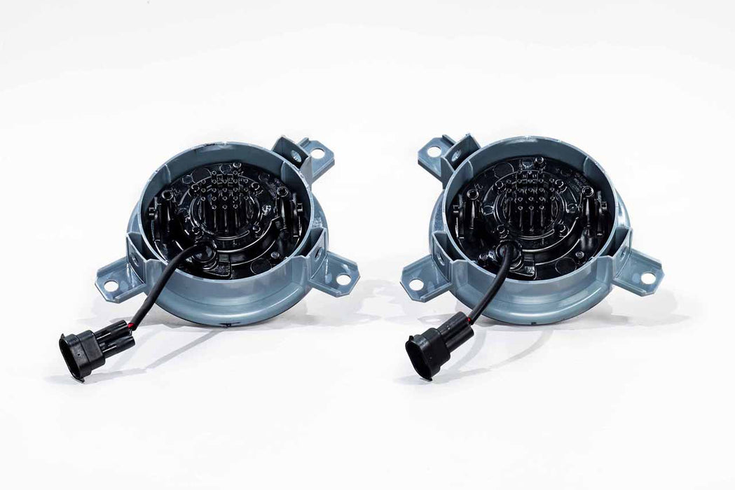 Morimoto Offroad XB LED Fog Lights Chrome Pair For Ferrari 355