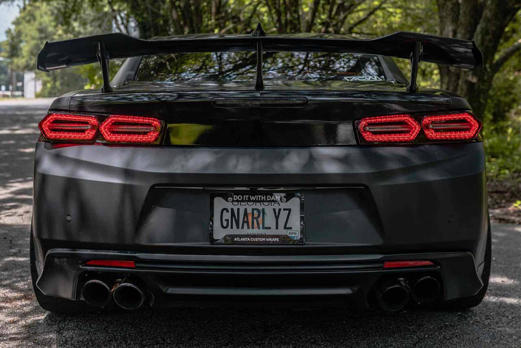 Morimoto XB LED Facelift Tail Lights Smoked Pair For 2016-2018 Chevrolet Camaro