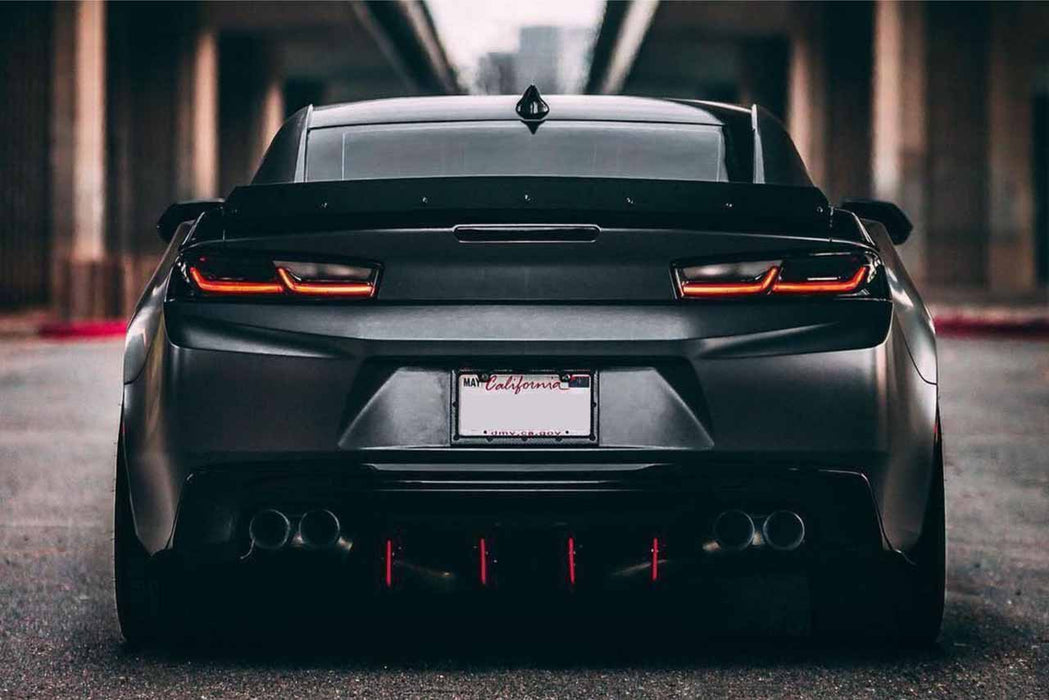 Morimoto XB LED Tail Lights Smoked Pair For 2014-2015 Chevrolet Camaro