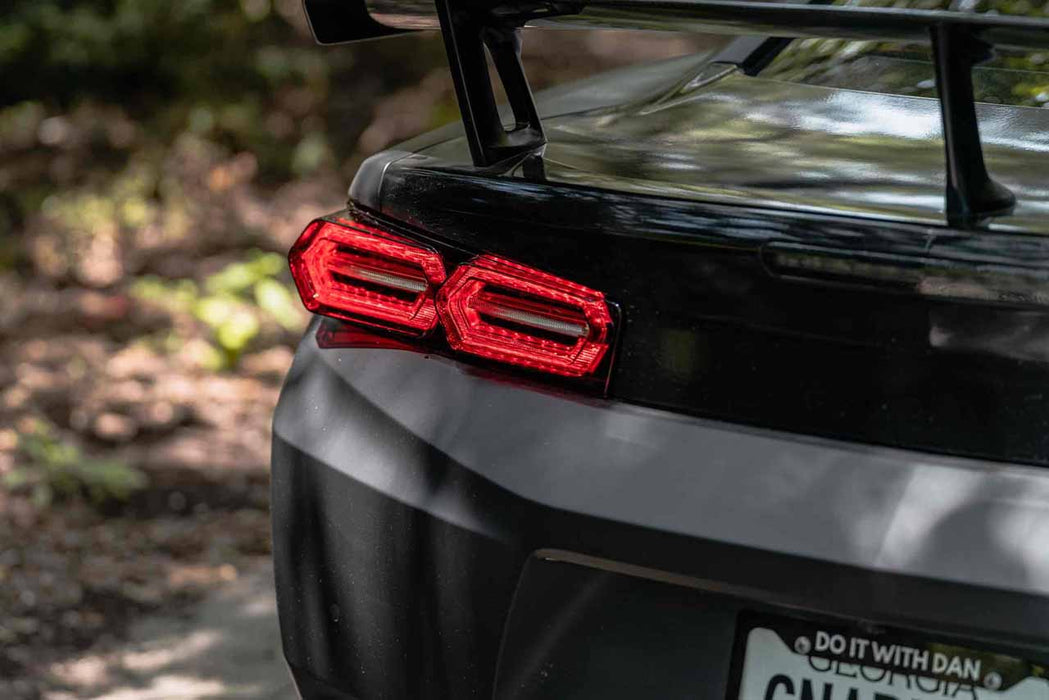 Morimoto XB LED Facelift Tail Lights Red Pair For 2016-2018 Chevrolet Camaro