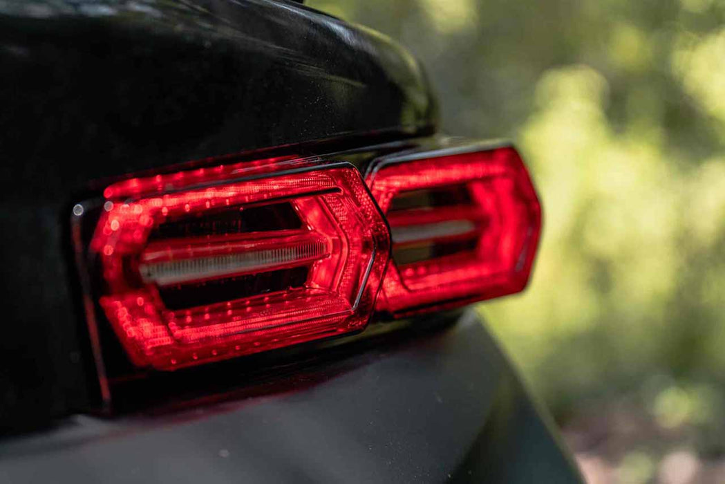 Morimoto XB LED Facelift Tail Lights Red Pair For 2016-2018 Chevrolet Camaro