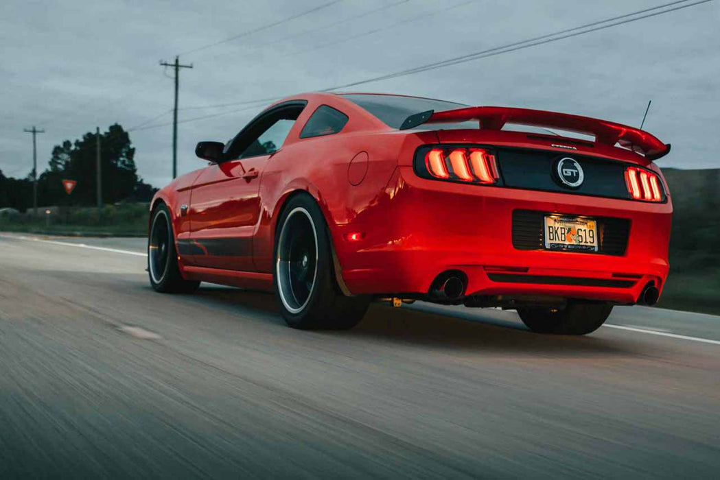Morimoto XB LED Facelift Tail Lights Red Pair For 2013-2014 Ford Mustang