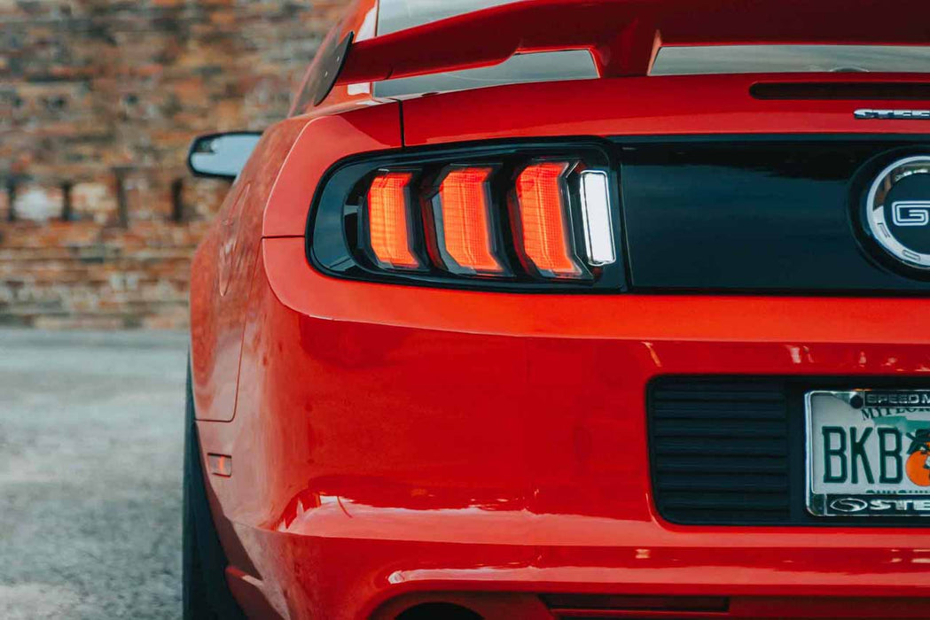 Morimoto XB LED Facelift Tail Lights Smoked Pair For 2013-2014 Ford Mustang