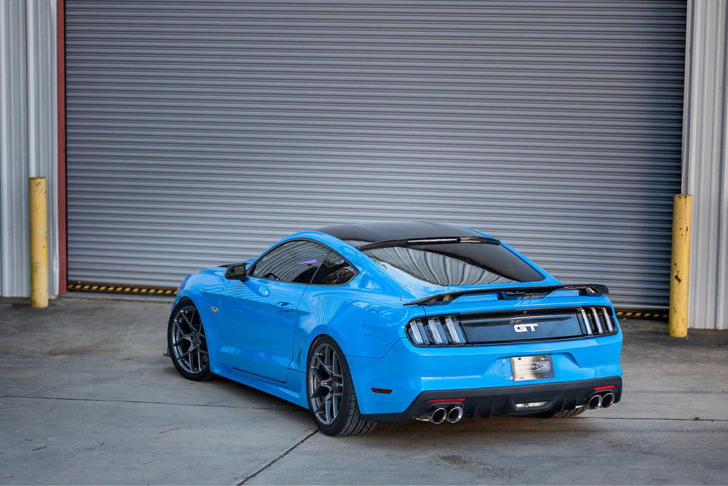 Morimoto XB LED Amber Seq. Tail Lights Clear Pair For 2015-2022 Ford Mustang