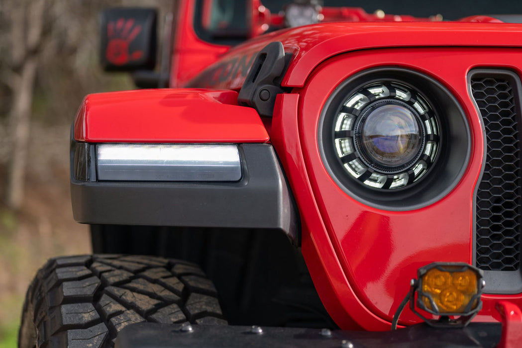 Morimoto RGB Super7 RGBW Halo Lights For 2018-2024 Jeep JL/JT