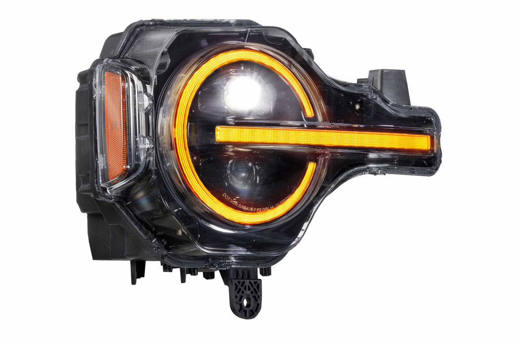 Morimoto XRGB RGB DRL Headlights Pair For 2021-2024 Ford Bronco