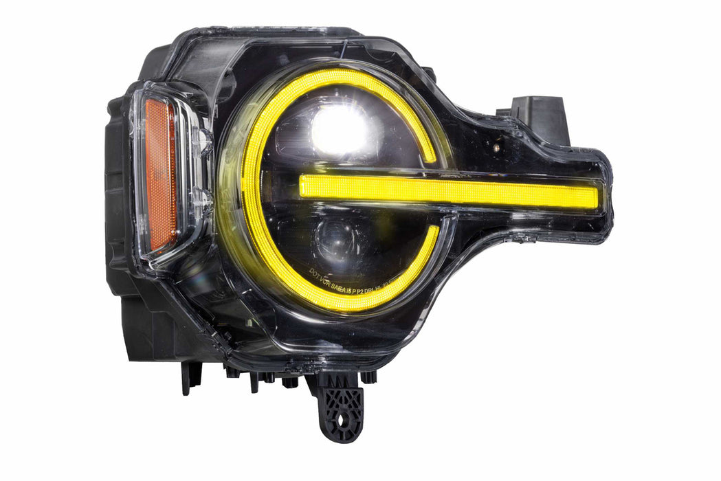 Morimoto XRGB RGB DRL Headlights Pair For 2021-2024 Ford Bronco