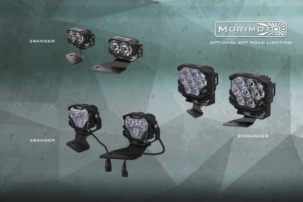 Morimoto XRGB RGB DRL Headlights Pair For 2021-2024 Ford Bronco