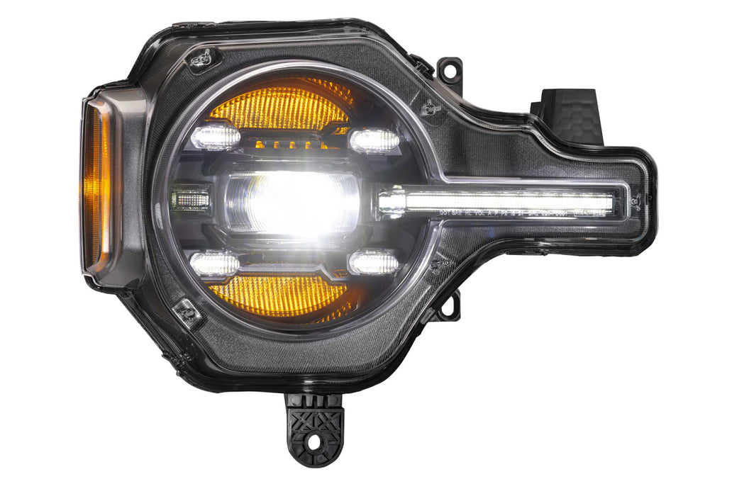 Morimoto XB LED White DRL Headlights Pair For 2021-2024 Ford Bronco