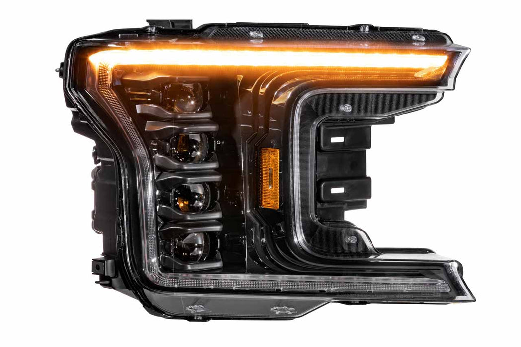 Morimoto XB LED Gen2 Amber DRL Headlights Pair For 2018-2020 Ford F150
