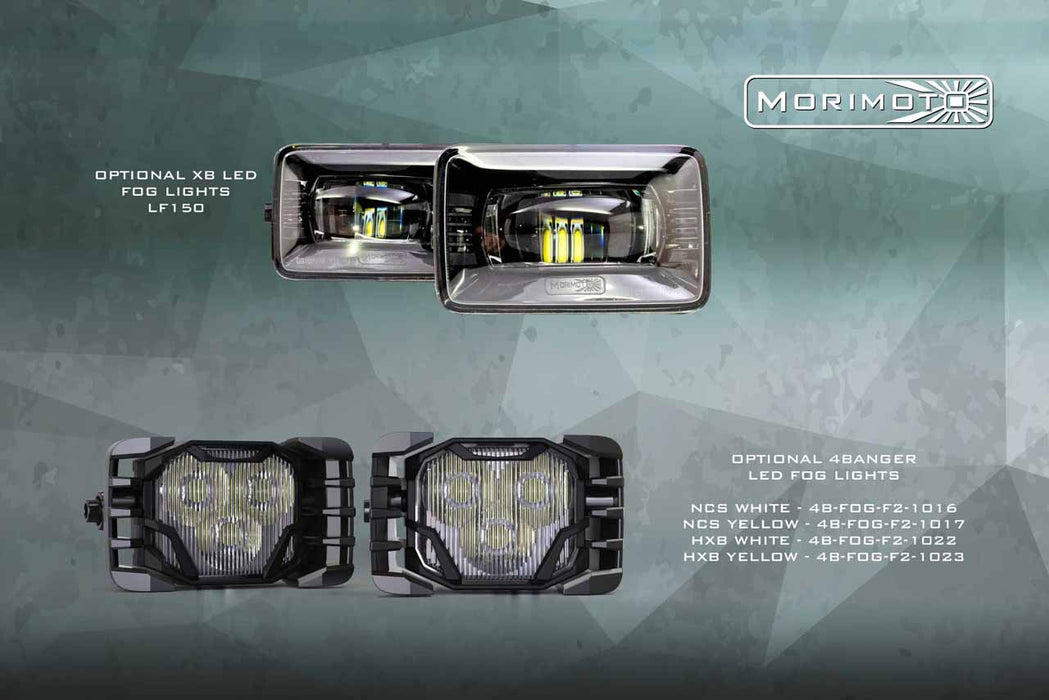 Morimoto XB LED Gen2 Headlights Pair For 2018-2020 Ford F150