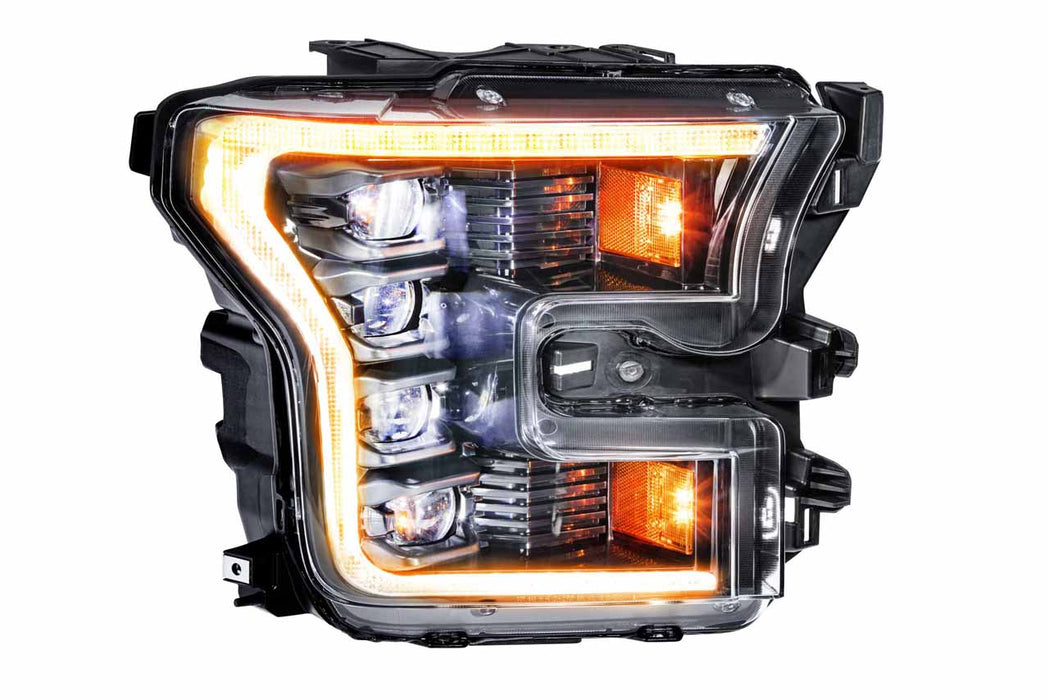 Morimoto XB LED Gen2 Amber DRL Headlights LF502-A.2-ASM