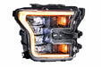 Morimoto XB LED Gen2 Amber DRL Headlights LF502-A.2-ASM