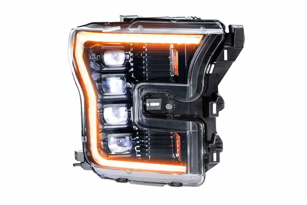 Morimoto XB LED Gen2 Amber DRL Headlights Pair For 2015-2017 Ford F150