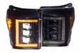 Morimoto XB LED Amber DRL Headlights LF505-A-ASM