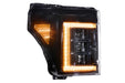 Morimoto XB LED Amber DRL Headlights LF505-A-ASM