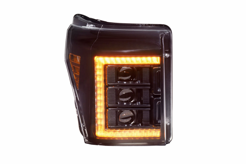 Morimoto XB LED White DRL Headlights Pair For 2011-2016 Ford Super Duty