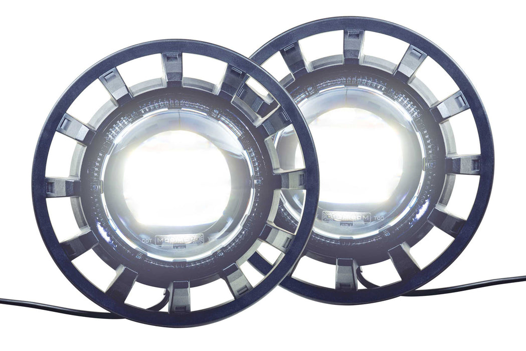 Morimoto Sealed7 7in Round Headlights Pair For 2007-2017 Jeep JK