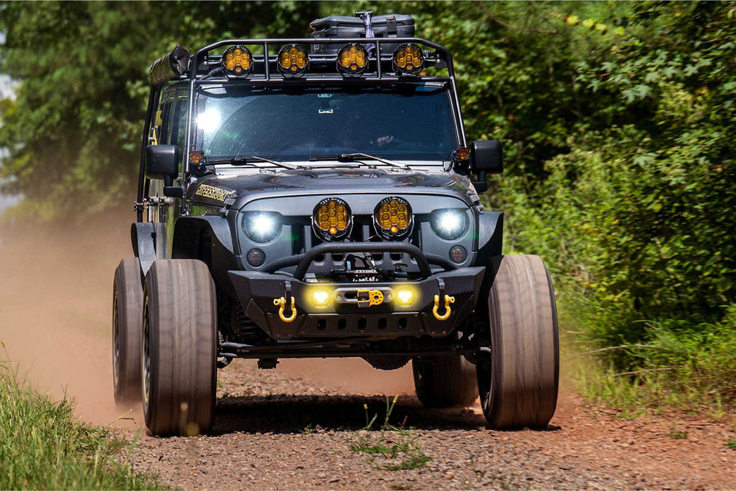 Morimoto Sealed7 7in Round Headlights Pair For 2007-2017 Jeep JK