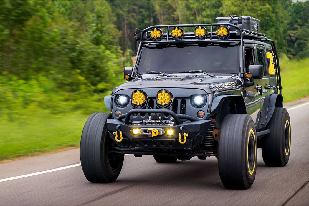 Morimoto Sealed7 7in Round Headlights Pair For 2007-2017 Jeep JK