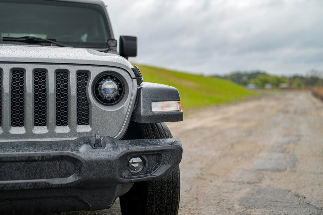 Morimoto Sealed7 7in Round Headlights Pair For 2018-2024 Jeep JL/JT