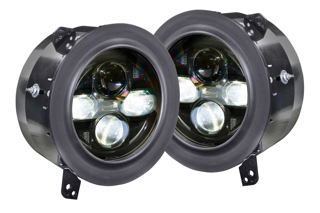 Morimoto Sealed7 7in Round Headlights Pair For 2018-2024 Jeep JL/JT