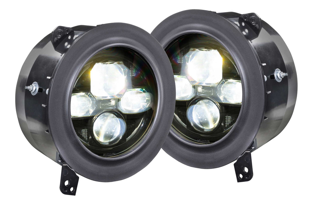 Morimoto Sealed7 7in Round Headlights Pair For 2018-2024 Jeep JL/JT