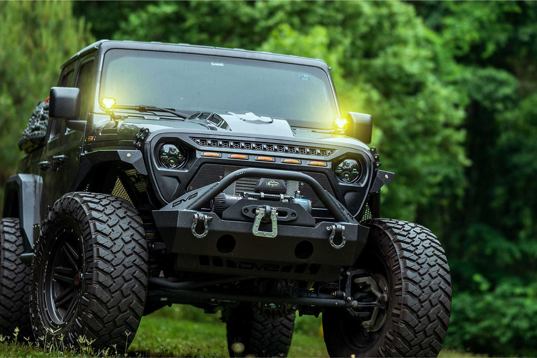 Morimoto Sealed7 7in Round Headlights Pair For 2018-2024 Jeep JL/JT