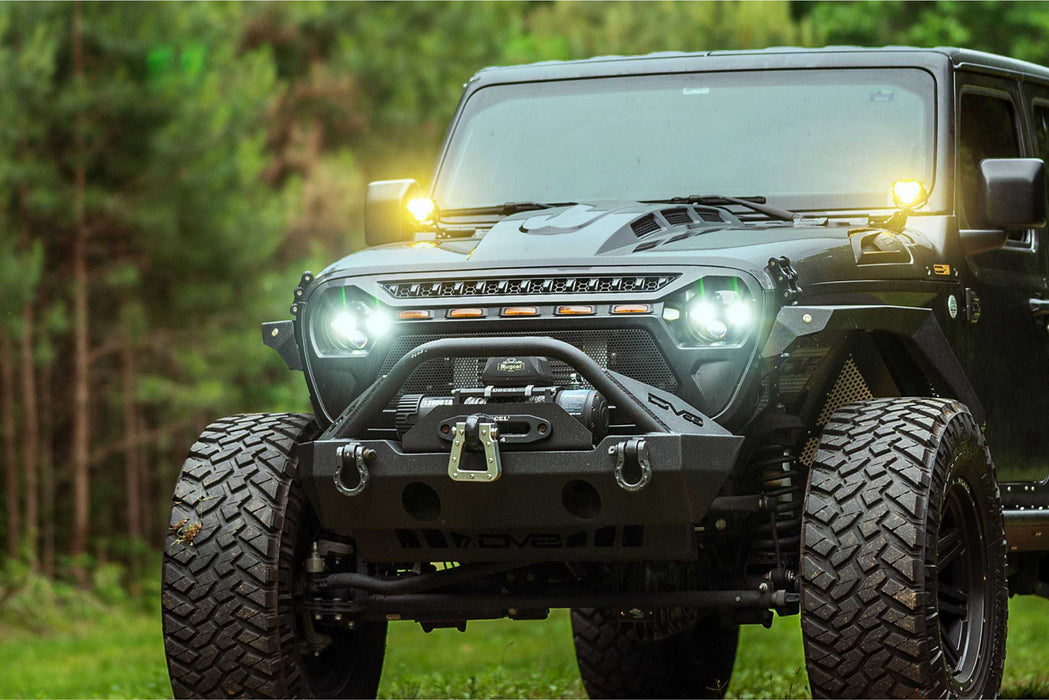 Morimoto Sealed7 7in Round Headlights Pair For 2018-2024 Jeep JL/JT