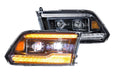 Morimoto XB LED Amber DRL Headlights LF520-A-ASM