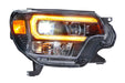 Morimoto XB Hybrid LED Amber DRL Headlights LF529-A