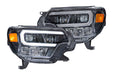 Morimoto XB Hybrid LED White DRL Headlights LF529