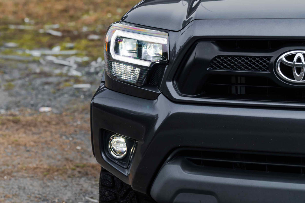 Morimoto XB Hybrid LED White DRL Headlights Pair For 2012-2015 Toyota Tacoma