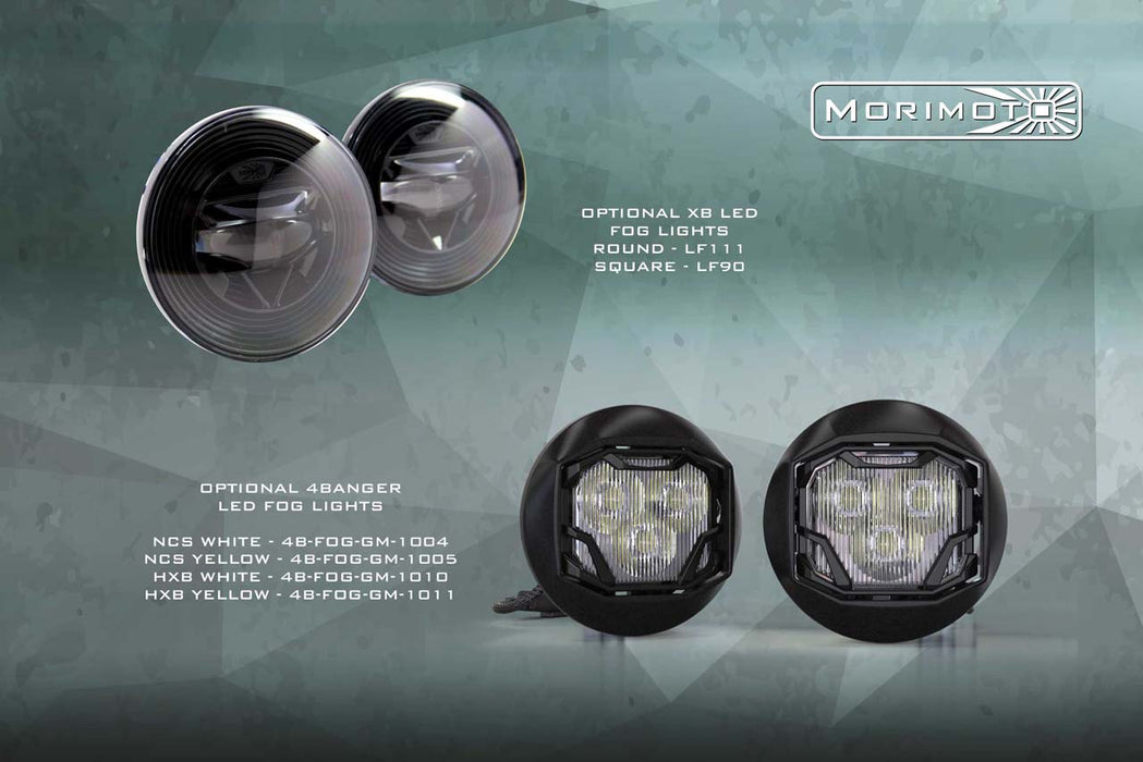Morimoto XB LED Headlights Pair For 2014-2018 GMC Sierra